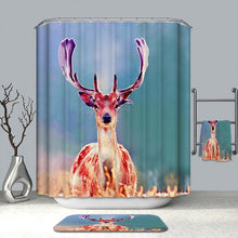 Load image into Gallery viewer, 3D Cartoon Giraffe Curtain